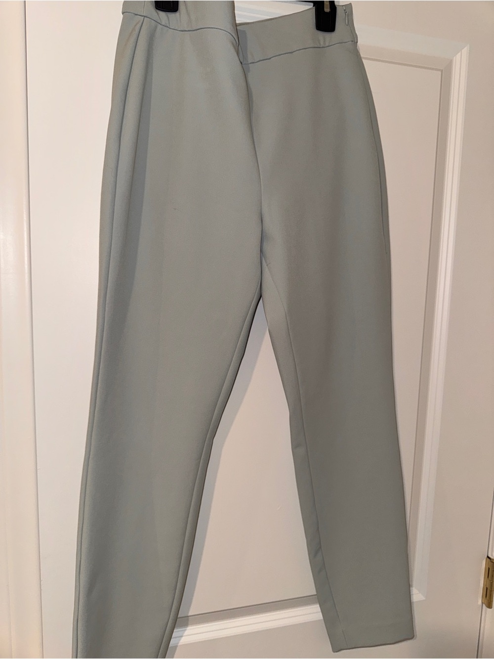 Women's Tailored Light Mint Green Ankle Pants